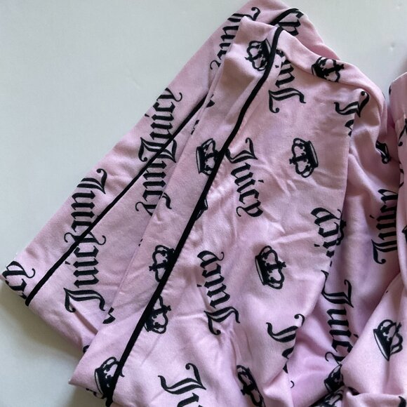 JUICY COUTURE Women's 2 Pc Pajama Set NWT Size L - Picture 6 of 8